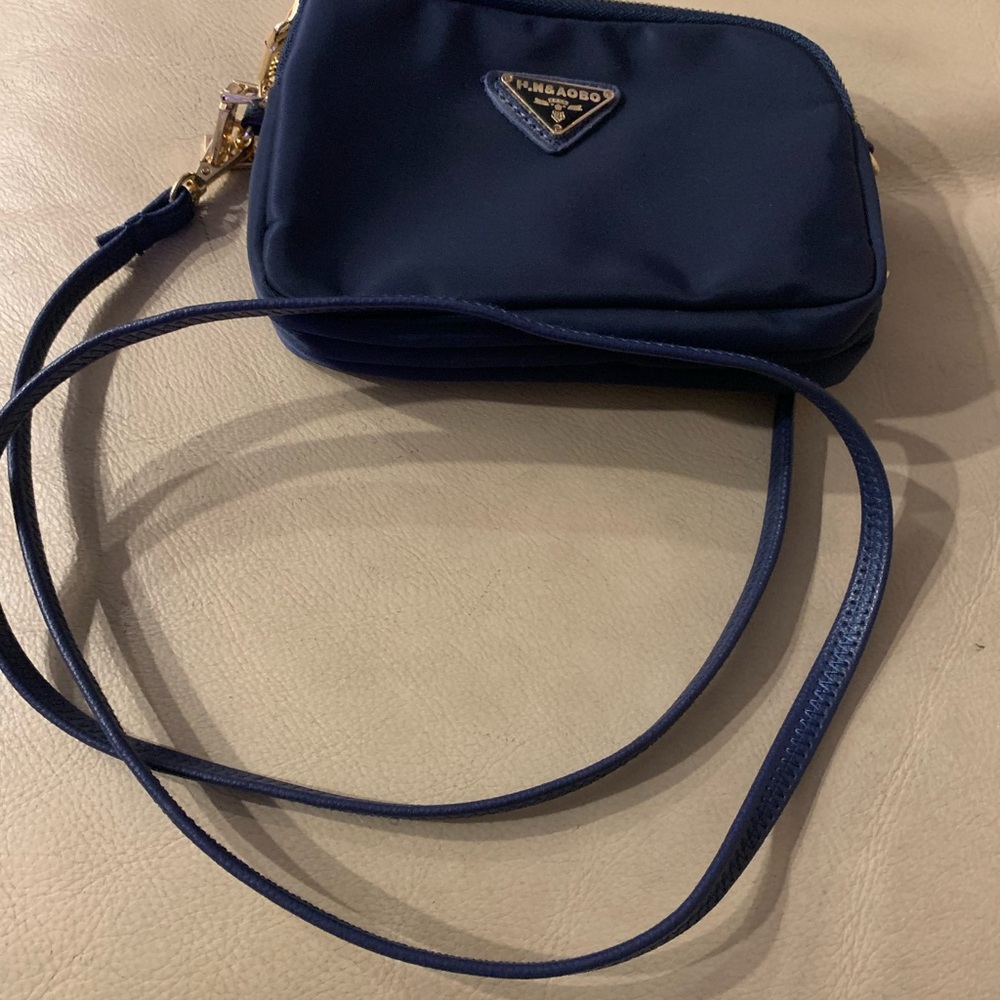 Navy Blue Crossbody Bag